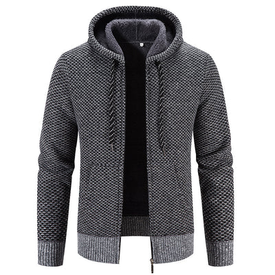 Herren-Cardigan mit Wollfutter – Komfort und Stil