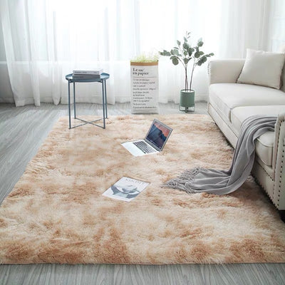 Tapis Doux en Polyester pour Salon