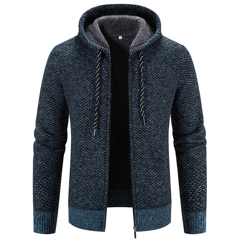 Herren-Cardigan mit Wollfutter – Komfort und Stil