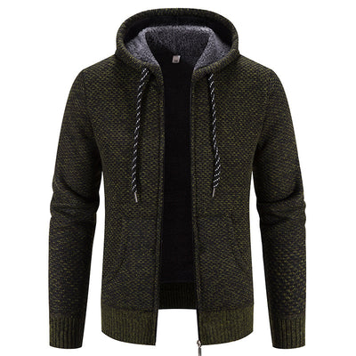 Herren-Cardigan mit Wollfutter – Komfort und Stil